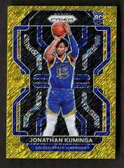 Jonathan Kuminga [Gold Shimmer] Basketball Cards 2021 Panini Prizm Prices