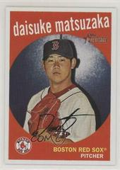 Daisuke Matsuzaka #308 Baseball Cards 2008 Topps Heritage Prices