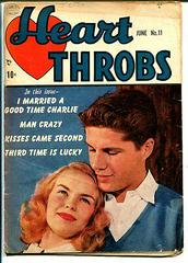 Heart Throbs #11 (1952) Comic Books Heart Throbs Prices