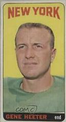 Gene Heeter Football Cards 1965 Topps Prices