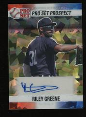 Riley Greene [Red] #PS-RG1 Baseball Cards 2021 Pro Set Autographs Prices