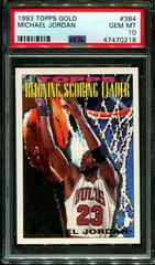 Michael Jordan #384 Basketball Cards 1993 Topps Gold Prices