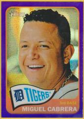 Miguel Cabrera [Refractor] #500 Baseball Cards 2014 Topps Heritage Chrome Prices