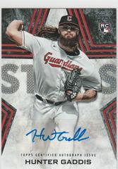 Hunter Gaddis [Black] #BSA-HG Baseball Cards 2023 Topps Update Stars Autographs Prices