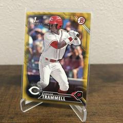 Taylor Trammell [Gold] #BD-13 Baseball Cards 2016 Bowman Draft Prices