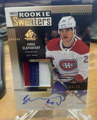 Juraj Slafkovsky [Signature Gold] #115 Hockey Cards 2022 SP Prices