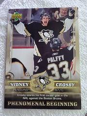 Sidney Crosby [Gold] #4 Hockey Cards 2005 Upper Deck Phenomenal Beginnings Prices