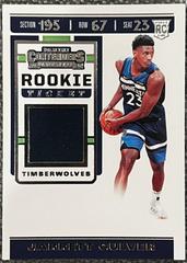 Jarrett Culver Basketball Cards 2019 Panini Contenders Rookie Ticket Swatches Prices