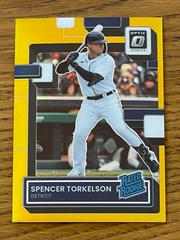 Spencer Torkelson [Gold] Baseball Cards 2022 Panini Donruss Optic Prices