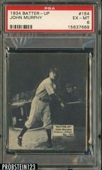 John Murphy #154 Baseball Cards 1934 Batter Up Prices