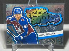 Mikko Rantanen [Blue] Hockey Cards 2022 Upper Deck Freestyles Prices