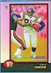 Cris Carter [Refractor] Football Cards 1998 Bowman Chrome Prices