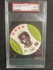 Al Oliver Baseball Cards 1976 Buckmans Discs Prices