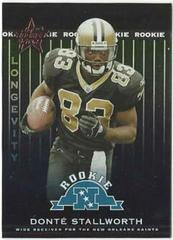 Donte Stallworth [Longevity] #174 Football Cards 2002 Leaf Rookies & Stars Prices