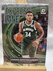 Giannis Antetokounmpo #10 Basketball Cards 2022 Panini Donruss Optic Express Lane Prices