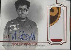 Mattia Binotto [Red] #DAP-MBPII Racing Cards 2020 Topps Dynasty Formula 1 Autograph Patch Prices