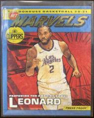 Kawhi Leonard [Press Proof] #11 Basketball Cards 2020 Donruss Net Marvels Prices