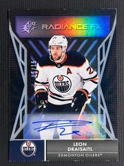 Leon Draisaitl [Autograph] Hockey Cards 2021 SPx Radiance FX Prices