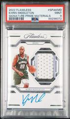 Khris Middleton #15 Basketball Cards 2022 Panini Flawless Patch Autograph Prices