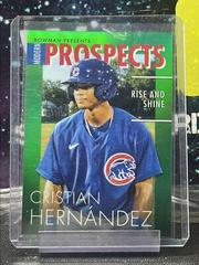 Cristian Hernandez [Green] #MP-7 Baseball Cards 2023 Bowman Modern Prospects Prices