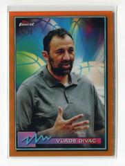 Vlade Divac [Orange Refractor] #12 Basketball Cards 2021 Topps Finest Prices