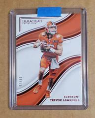 Trevor Lawrence [Ruby] #46 Football Cards 2023 Panini Immaculate Collection Collegiate Prices