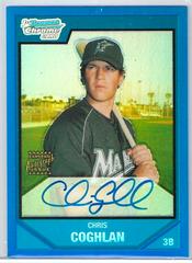 Chris Coghlan [Blue Refractor Autograph] Baseball Cards 2007 Bowman Chrome Prospects Prices