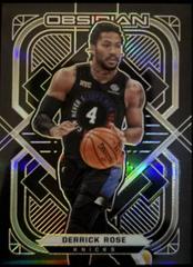 Derrick Rose [Yellow] Basketball Cards 2020 Panini Obsidian Prices