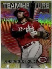 Jonathan India [Red] #TOF-5 Baseball Cards 2022 Stadium Club Chrome Team of the Future Prices