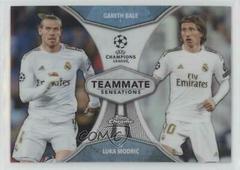 Luka Modric, Gareth Bale Soccer Cards 2019 Topps Chrome UEFA Champions League Teammate Sensations Prices