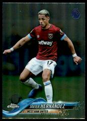 Javier Hernandez #82 Soccer Cards 2018 Topps Chrome Premier League Prices