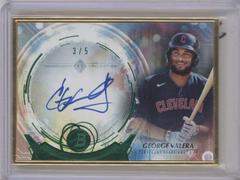 George Valera [Emerald] #TCA-GV Baseball Cards 2022 Bowman Transcendent Autographs Prices