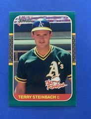 Terry Steinbach Baseball Cards 1987 Donruss Rookies Prices