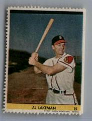 Al Lakeman #15 Baseball Cards 1949 Eureka Sportstamps Prices