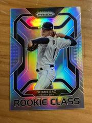 Shane Baz [Silver Prizm] #RC-12 Baseball Cards 2022 Panini Prizm Rookie Class Prices