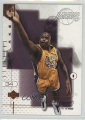 Shaquille O'Neal Basketball Cards 2001 Upper Deck Ovation Prices