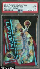 Russell Westbrook [Cubic] #4 Basketball Cards 2019 Panini Revolution Liftoff Prices