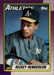 Rickey Henderson #450 Baseball Cards 1990 O Pee Chee Prices