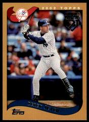 Derek Jeter [2002 Blue Foil] Baseball Cards 2017 Topps Archives Derek Jeter Retrospective Prices