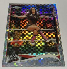 AJ Lee [Xfractor] Wrestling Cards 2014 Topps Chrome WWE Prices