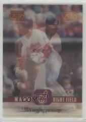 Manny Ramirez #30 Baseball Cards 1996 Sportflix Prices