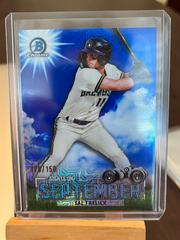 Sal Frelick [Mega Box Mojo Blue] #SOS-12 Baseball Cards 2023 Bowman Sights on September Prices