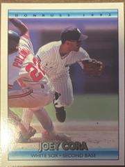 Jose Cora #108 Baseball Cards 1992 Donruss Prices