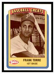 Frank Torre #74 Baseball Cards 1990 Swell Greats Prices