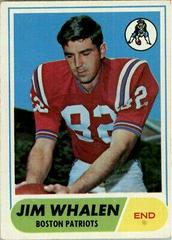 Jim Whalen Football Cards 1968 Topps Prices