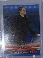 Stephanie McMahon [Blue] Wrestling Cards 2019 Topps WWE RAW Prices
