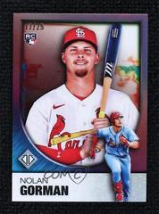 Nolan Gorman [Variation] #94 Baseball Cards 2023 Topps Transcendent Prices