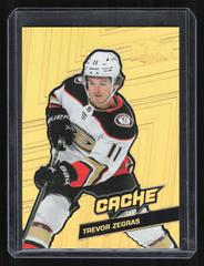 Trevor Zegras [Gold] #C-36 Hockey Cards 2022 Skybox Metal Universe Cache Prices