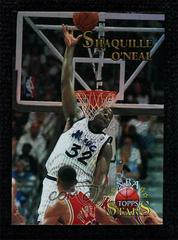 Shaquille O'Neal [Finest Refractor] #132 Basketball Cards 1996 Topps Stars Prices