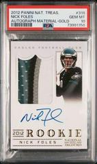 Nick Foles [Autograph Material] #318 Football Cards 2012 Panini National Treasures Prices